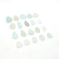 top drilled beach glass
