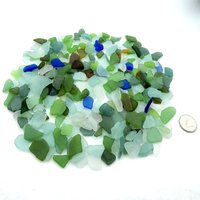 real sea glass pieces