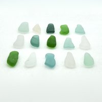 Craft Materials for Gift Making Long Sea Glass Jewelry Making