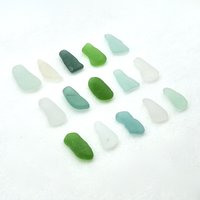 Craft Materials for Gift Making Long Sea Glass Jewelry Making