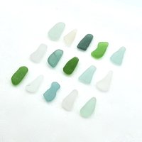 Craft Materials for Gift Making Long Sea Glass Jewelry Making