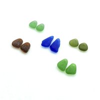 Matching Sea Glass Earring Pairs Jewelry Gift Making Supplies