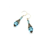 2 inches in length from the top of the round gold filled ear wires