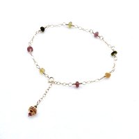 beaded ankle bracelet