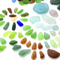 Genuine Sea Glass Tiny Charms and Beads Custom Order
