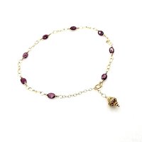 wire wrapped together by hand with 14K/20 gold filled wire