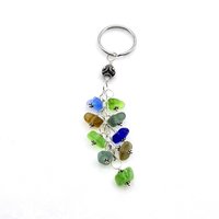 4 inches from the top of the keyring