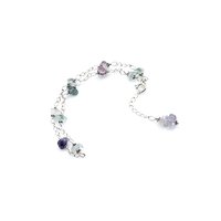 gemstone anklet for women