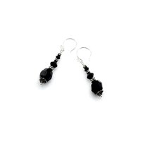 silver dangle drops