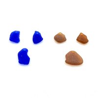 cobalt blue and amber 