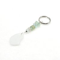 sea glass keychain for mom