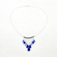 This unique jewelry was wire wrapped together by hand