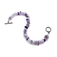 7.5" (19.1cm) in length including the toggle clasp