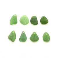green sea glass pendants
