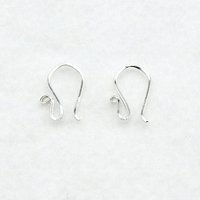 925 Sterling Silver Earring Findings Canada, Slim Ear Wire Hooks for Jewelry Making (Sold by the Pair)