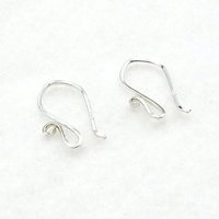 925 Sterling Silver Earring Findings Canada, Slim Ear Wire Hooks for Jewelry Making (Sold by the Pair)