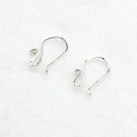925 Sterling Silver Earring Findings Canada, Slim Ear Wire Hooks for Jewelry Making (Sold by the Pair)