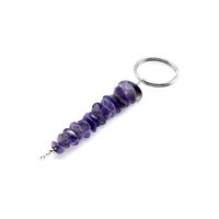 amethyst keychain