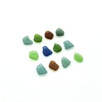 Unique Beads for Sale Jewelry Making Top Drilled Sea Glass Beach Charms Craft Supplies 