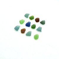 Unique Beads for Sale Jewelry Making Top Drilled Sea Glass Beach Charms Craft Supplies 