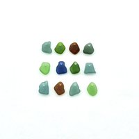 Unique Beads for Sale Jewelry Making Top Drilled Sea Glass Beach Charms Craft Supplies 