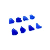 top drilled beach glass 