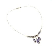 14K/20 gold filled wire, chain and clasp with lead free gold plated pewter beads