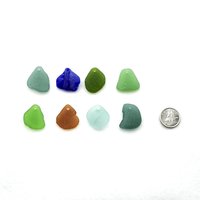 real beach glass charms