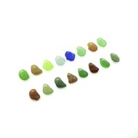 Sea Glass for Crafts Beach Charms for Jewelry Making Mermaid Tear Sew on Beads