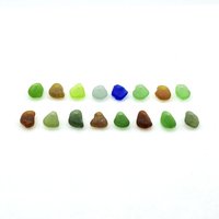 Sea Glass for Crafts Beach Charms for Jewelry Making Mermaid Tear Sew on Beads