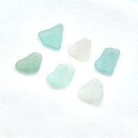 beach glass charms