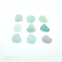Large Sea Glass Pendants for Jewelry Wind Chimes or Keychains Beach Craft Supply