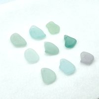 Large Sea Glass Pendants for Jewelry Wind Chimes or Keychains Beach Craft Supply