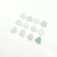genuine beach glass pendants
