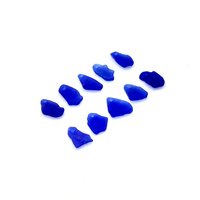 drilled sea glass 