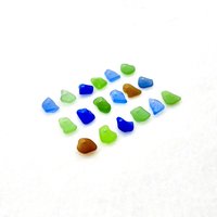 beach glass sew on drops