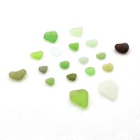 sea glass hearts