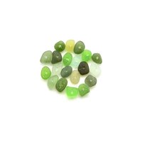 real sea glass beads