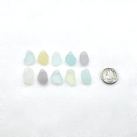 drilled sea glass 