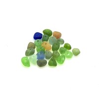 tiny sea glass beads