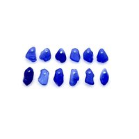 tiny sea glass charms