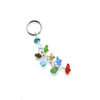 rare colored unique key chain