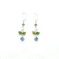 green light brown and cornflower blue
