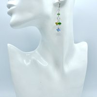 2.25 inches in length from the top of the lever back ear wires