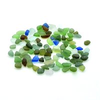 Tiny Authentic Sea Glass Craft Quality Rough Frame Mosaics Bottle Filler 