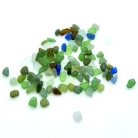 Tiny Authentic Sea Glass Craft Quality Rough Frame Mosaics Bottle Filler 