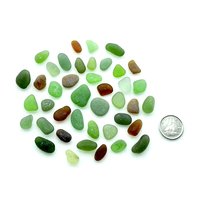 Real Sea Glass Pieces 40 Authentic Beach Craft Supply for Jewelry Making