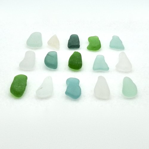 Craft Materials for Gift Making Long Sea Glass Jewelry Making