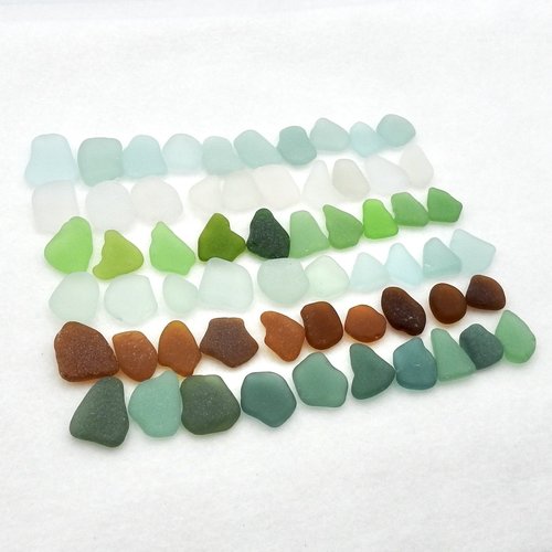 frosted ocean glass