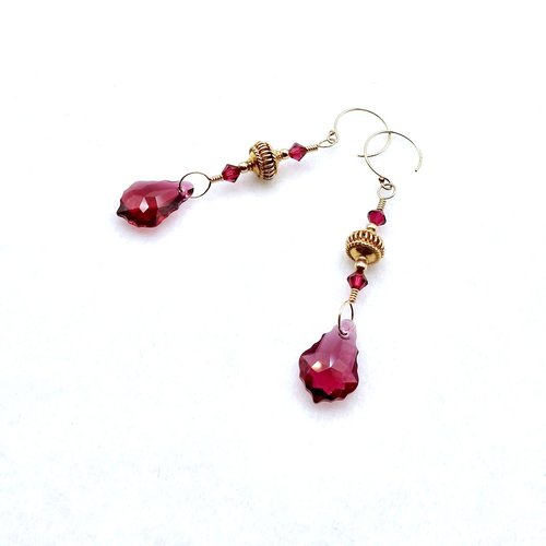 2 3/8" in length from the top of the ear wires 